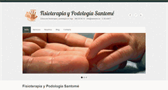 Desktop Screenshot of clinicasantome.com